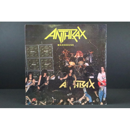 513 - Vinyl - 6 Anthrax records to include Live The Island Years (full album promo), In My World (12