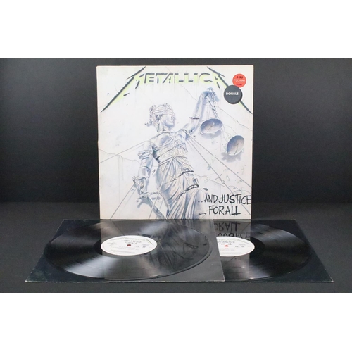 515 - Vinyl - 3 albums by Metallica to include: ...And Justice For All (Original UK 1988 1st pressing doub... 