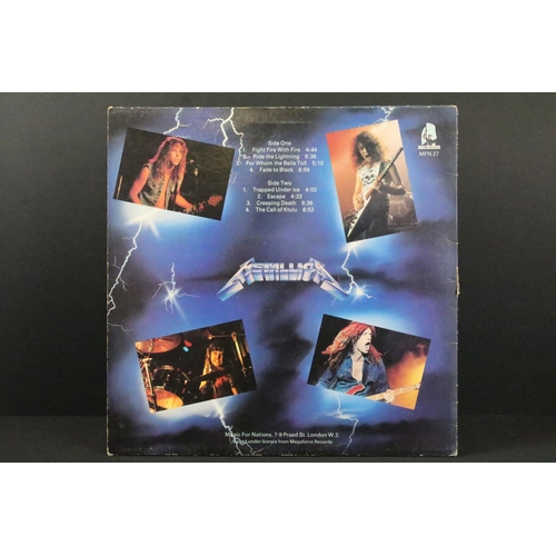 515 - Vinyl - 3 albums by Metallica to include: ...And Justice For All (Original UK 1988 1st pressing doub... 