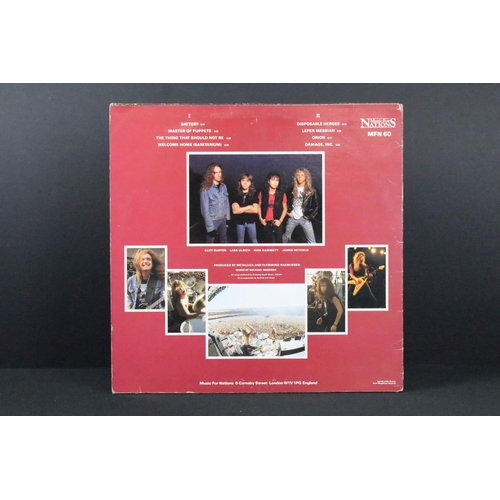 515 - Vinyl - 3 albums by Metallica to include: ...And Justice For All (Original UK 1988 1st pressing doub... 