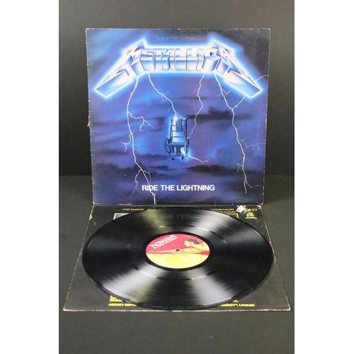 515 - Vinyl - 3 albums by Metallica to include: ...And Justice For All (Original UK 1988 1st pressing doub... 