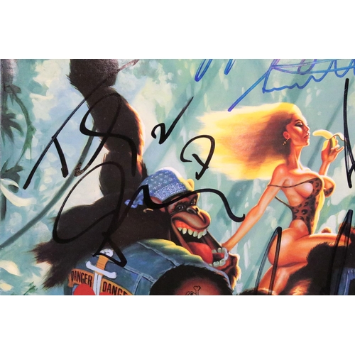 520 - Vinyl & Autographs - Danger Danger Screw It!.  Original UK pressing fully signed to front sleeve.  E... 