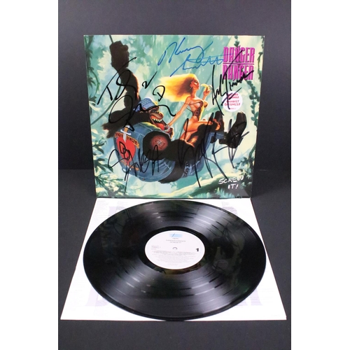 520 - Vinyl & Autographs - Danger Danger Screw It!.  Original UK pressing fully signed to front sleeve.  E... 