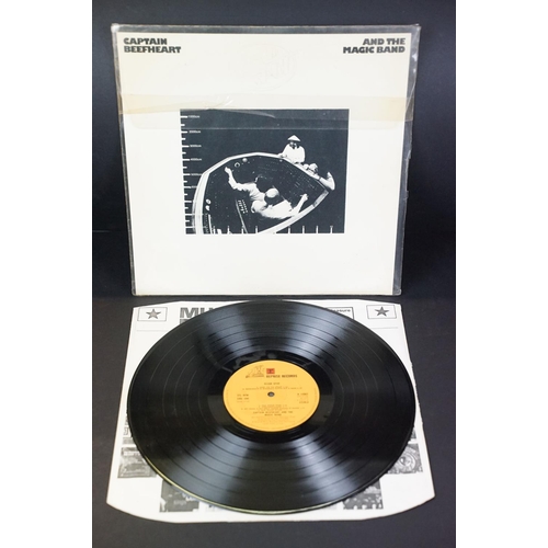 533 - Vinyl - 5 Captain Beefheart LPs to include Dropout Boogie (PYE NPL 28110) Vg+/ Vg, Lick My Decals Of... 