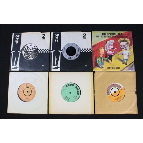 548 - Vinyl - 18 Reggae / 2 Tone 7” singles to include: Madness - The Prince (2 Tone - TT 3, debut with pa... 