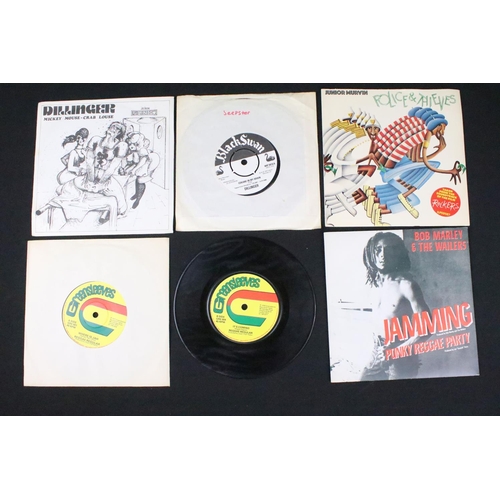 548 - Vinyl - 18 Reggae / 2 Tone 7” singles to include: Madness - The Prince (2 Tone - TT 3, debut with pa... 