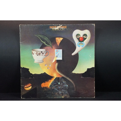 13 - Vinyl - 2 Nick Drake LPs to include: Five Leaves Left (UK 1976 palm tree labels, Island Records ILPS... 