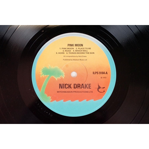 13 - Vinyl - 2 Nick Drake LPs to include: Five Leaves Left (UK 1976 palm tree labels, Island Records ILPS... 