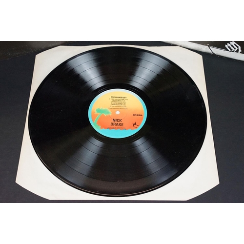 13 - Vinyl - 2 Nick Drake LPs to include: Five Leaves Left (UK 1976 palm tree labels, Island Records ILPS... 