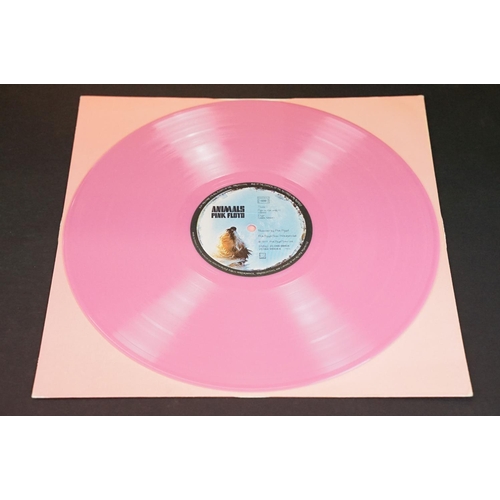 22 - Vinyl - Pink Floyd - Animals. Original 1977 French limited edition pink vinyl, in plain pink sleeve ... 