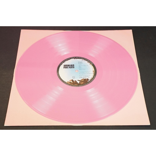 22 - Vinyl - Pink Floyd - Animals. Original 1977 French limited edition pink vinyl, in plain pink sleeve ... 