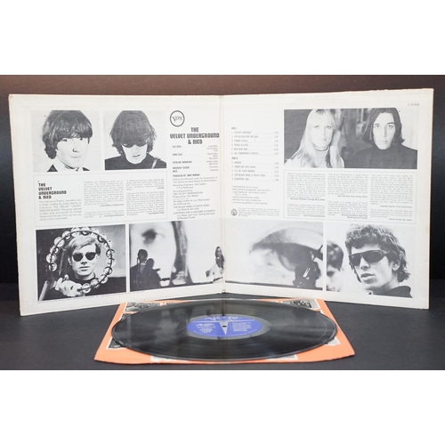 25 - Vinyl - The Velvet Underground & Nico LP on Verve Records V6-5008. Original US stereo pressing with ... 