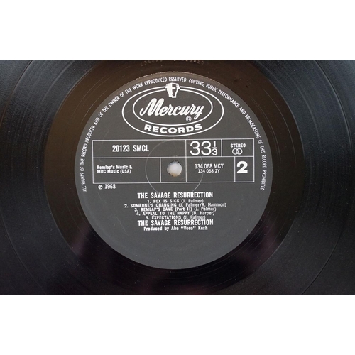 28 - Vinyl - The Savage Resurrection self titled LP on Mercury Records 20123 SMCL. Original UK 1968 1st p... 
