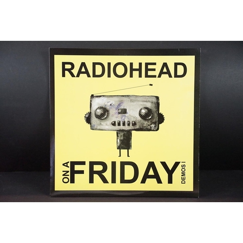 49 - Vinyl - 2 Radiohead LPs to include On A Friday Demos I, and On A Friday Demos II. Both at least Ex