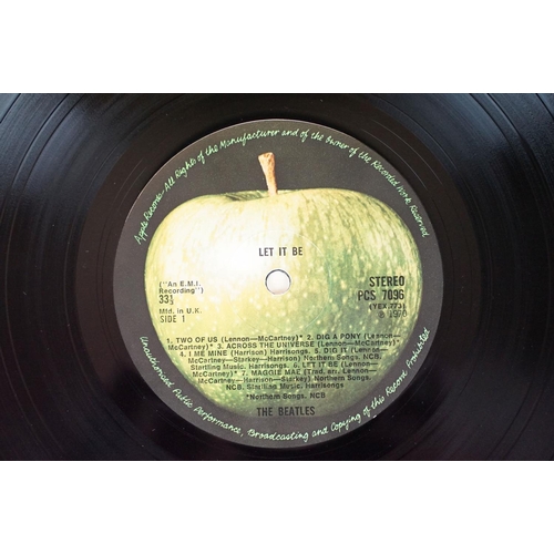 5 - Vinyl - The Beatles - Let It Be. Original UK 1st pressing box set on Apple Records PXS 1. Original b... 