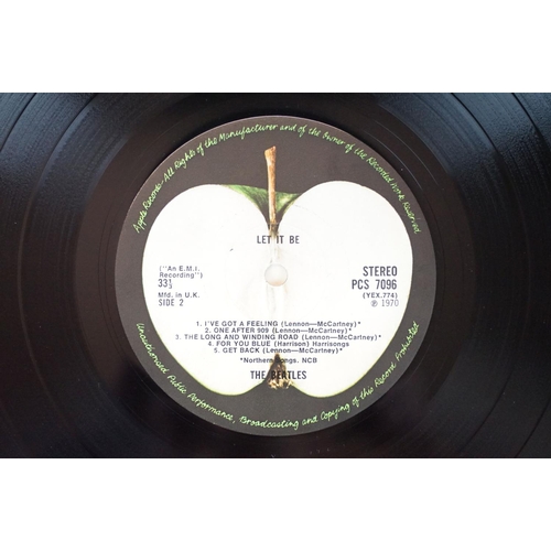 5 - Vinyl - The Beatles - Let It Be. Original UK 1st pressing box set on Apple Records PXS 1. Original b... 