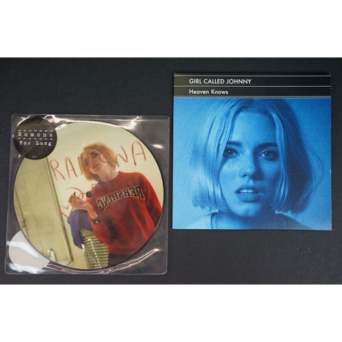 557 - Vinyl - 8 Indie / Alternative 7” singles and 3 x 10” to include: Gorillaz (7” picture disc), The Whi... 