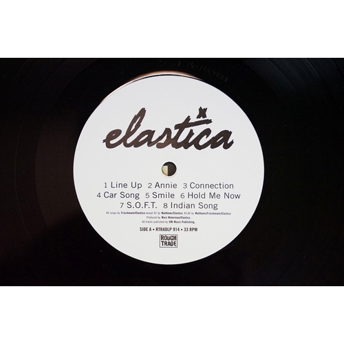 57 - Vinyl – Elastica self titled LP. UK 2017 limited edition with Flexi and Elasticatalogue on Rough Tra... 