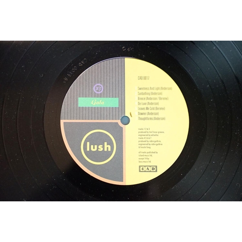 59 - Vinyl - Lush Gala LP compilation on 4AD CAD 0017. EX- / EX