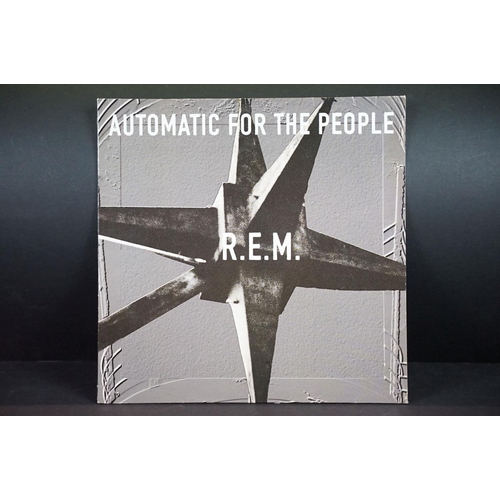 61 - Vinyl - 2 albums by R.E.M. to include: Automatic For The People (LP on Warner Bros. Records ‎– WX 48... 