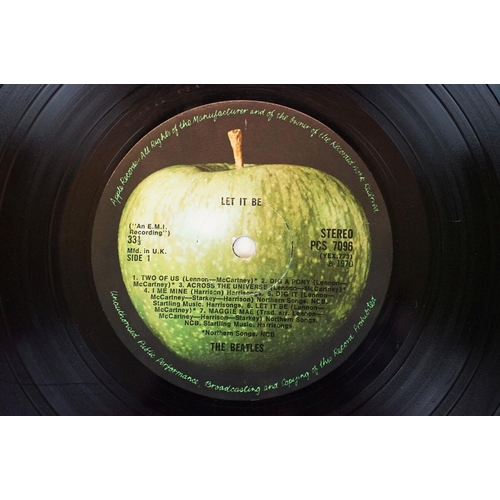 7 - Vinyl - The Beatles - Let It Be. Original UK 1st pressing box set on Apple Records PXS 1. Original b... 