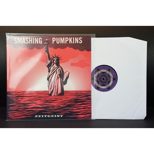 75 - Vinyl - 3 albums by Smashing Pumpkins to include: Mellon Collie And The Infinite Sadness (UK 2007 tr... 