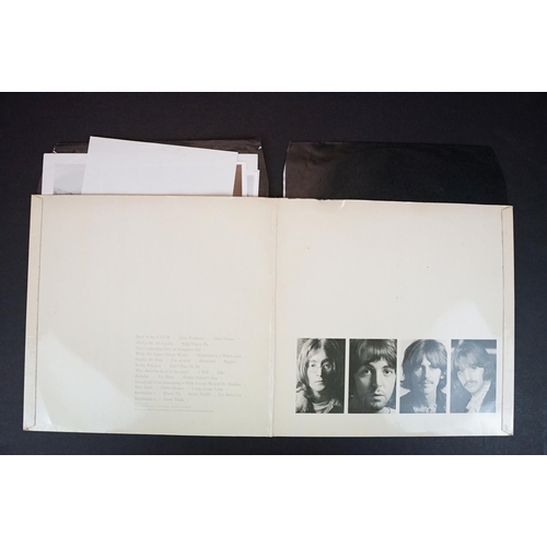 8 - Vinyl - The Beatles White Album PCS 7067/8. No. 0012466, stereo top opener, MFD UK credit to labels,... 