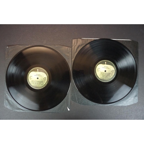 8 - Vinyl - The Beatles White Album PCS 7067/8. No. 0012466, stereo top opener, MFD UK credit to labels,... 