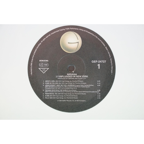 82 - Vinyl - 1 Nirvana LP and 1 12