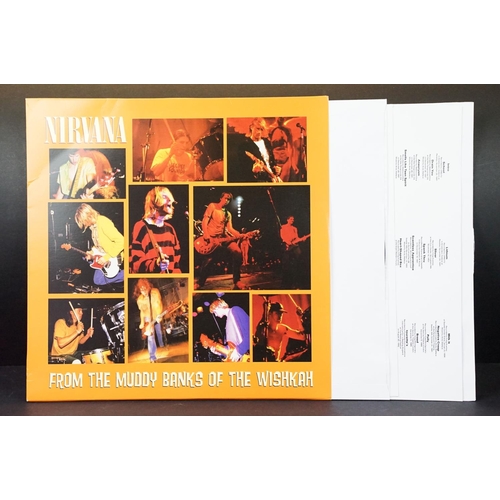 83 - Vinyl - 5 albums by Nirvana to include: Nevermind (picture disc album with cut out picture sleeve, D... 