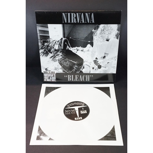 83 - Vinyl - 5 albums by Nirvana to include: Nevermind (picture disc album with cut out picture sleeve, D... 