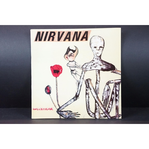 83 - Vinyl - 5 albums by Nirvana to include: Nevermind (picture disc album with cut out picture sleeve, D... 