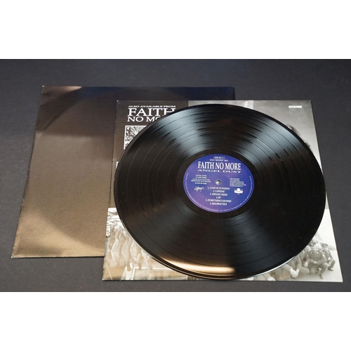 85 - Vinyl - Faith No More – Angel Dust. Original UK 1992 limited edition double pack with 12” and printe... 