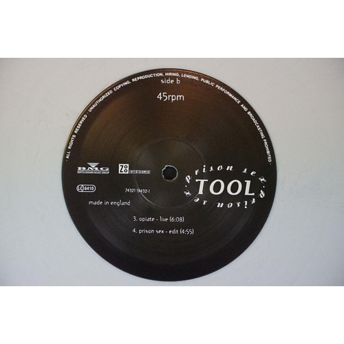 92 - Vinyl - Tool – Prison Sex. Original UK 1993, 1st pressing grey / white vinyl. Zoo Entertainment – 74... 