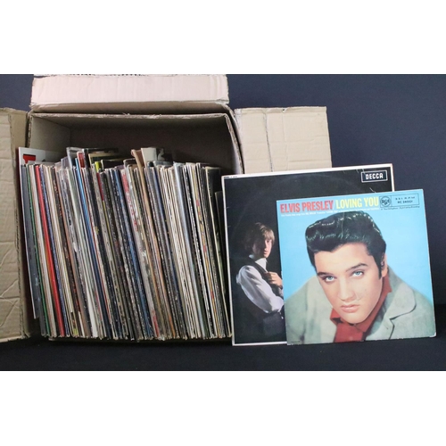 235 - Vinyl - Over 80 LPs spanning genres and decades to include Elvis Presley (inc original 10