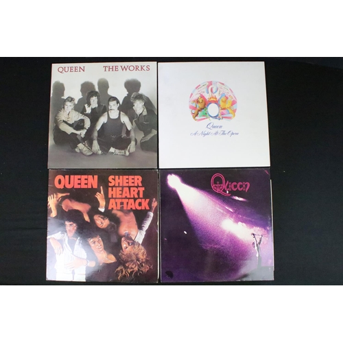 246 - Vinyl - 18 Queen & Freddie Mercury LPs and 4 12