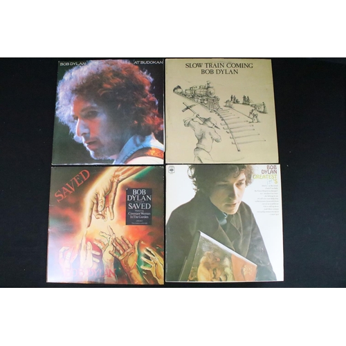 249 - Vinyl - 24 Bob Dylan LPs spanning his career, at least vg overall