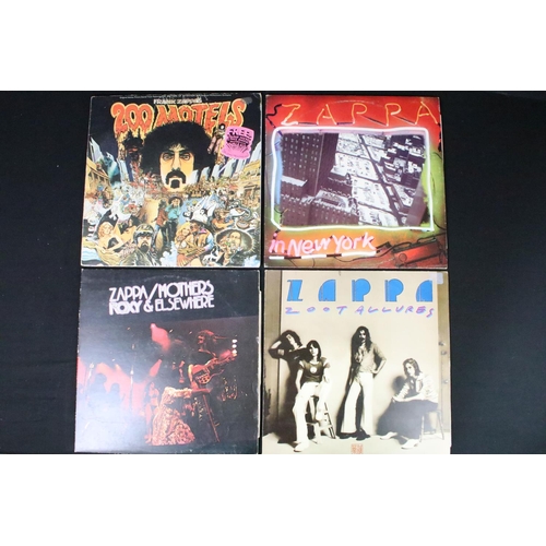 252 - Vinyl - 17 Frank Zappa / Mothers Of Invention LPs, vg overall