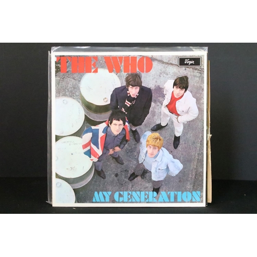 253 - Vinyl - 21 The Who & members LPs to include My Generation (Virgin), Tommy, Quadrophenia, Live At Lee... 