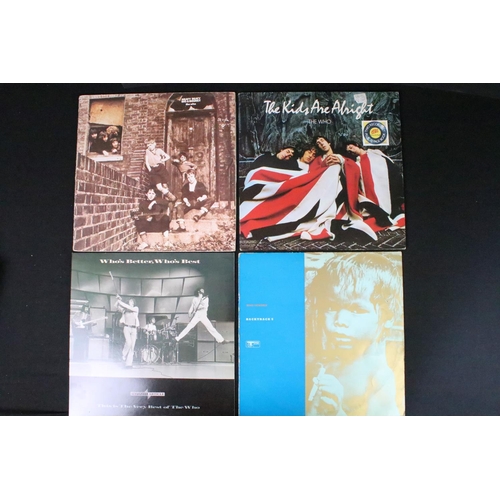 253 - Vinyl - 21 The Who & members LPs to include My Generation (Virgin), Tommy, Quadrophenia, Live At Lee... 