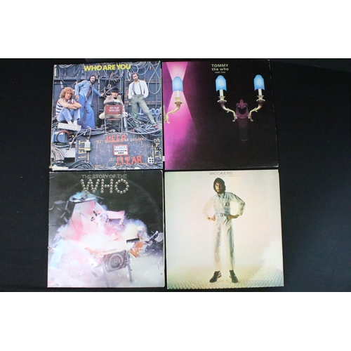 253 - Vinyl - 21 The Who & members LPs to include My Generation (Virgin), Tommy, Quadrophenia, Live At Lee... 