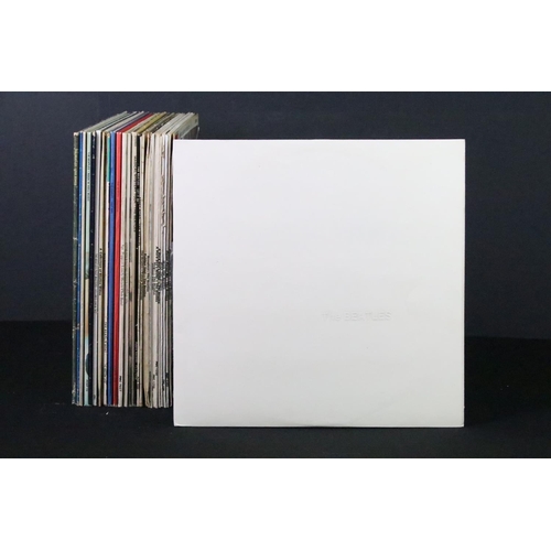 260 - Vinyl - 28 The Beatles LPs to include The White Album (side opener with poster and 4 pics), Please P... 