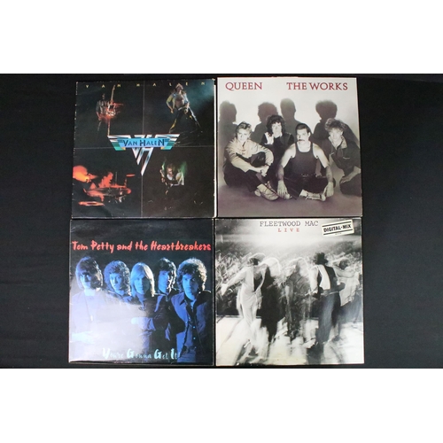 458 - Vinyl - Over 65 Rock & Pop LPs to include Ozzy Osbourne, Led Zeppelin, Robert Plant, Van Halen, Trav... 