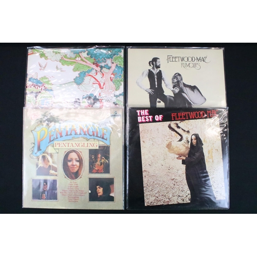 298 - Vinyl – Over 70 mainly rock & pop LPs to include Fleetwood Mac, The Pentangle, Genesis, Rod Stewart,... 