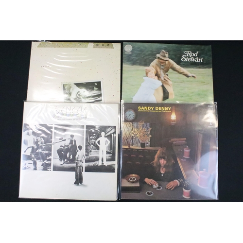 298 - Vinyl – Over 70 mainly rock & pop LPs to include Fleetwood Mac, The Pentangle, Genesis, Rod Stewart,... 