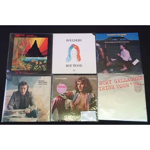 287 - Vinyl – Approx 60 LPs spanning genres and decades to include Roy Wood, Genesis, Mountain, Robert Pal... 