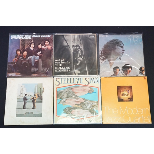 289 - Vinyl – Over 70 mainly rock & pop LPs to include The Rolling Stones, The Doors, Pink Floyd, Modern J... 