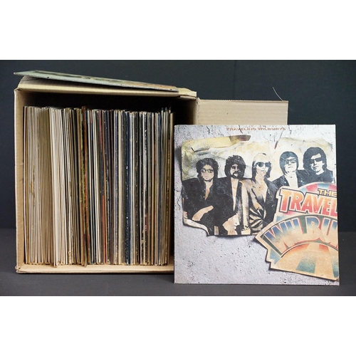 293 - Vinyl – Approx 65 LPs spanning genres and decades to include Traveling Wilburys, Tom Petty, Tyrannos... 