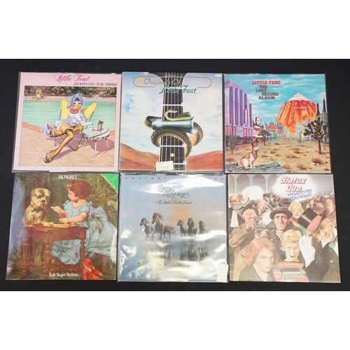 294 - Vinyl – Over 70 mainly rock & pop LPs to include Little Feat, Steve Miller, Roger Daltrey, Rick Wake... 