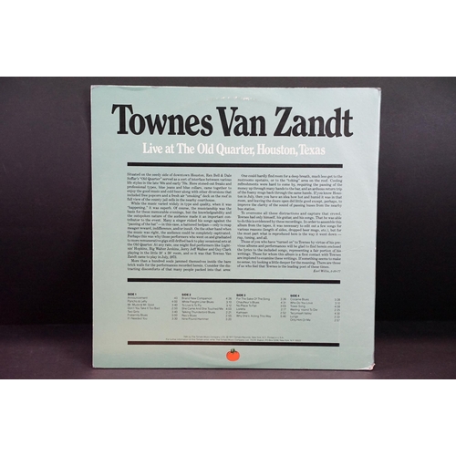 45 - Vinyl - Townes Van Zandt – Live At The Old Quarter, Houston, Texas LP on Tomato – TOM-2-7001. Origin... 